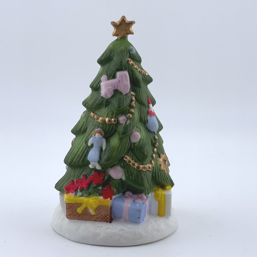 Vintage Nikko Ceramic Christmas Tree Figurine